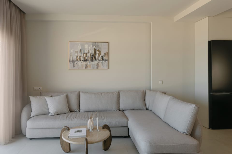 Minimalist elegance meets warmth and comfort