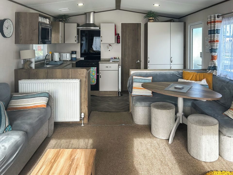 Open plan living space | Flamingoland, Malton