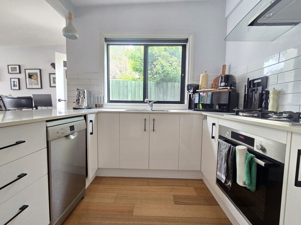 Cook like home in a fully equipped kitchen with everything you need for everyday meals.
