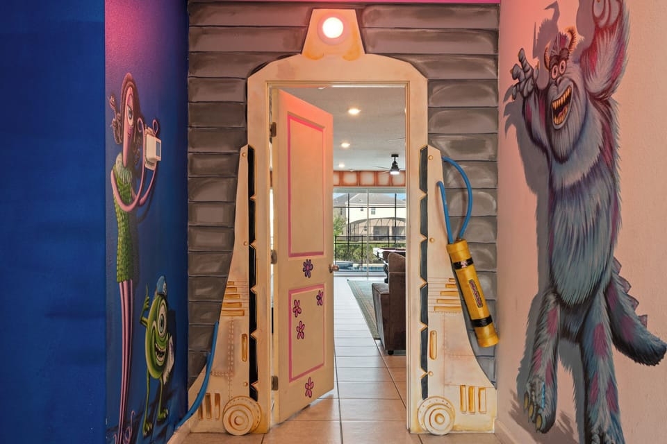 Incredibly Custom Monsters Inc Themed Home