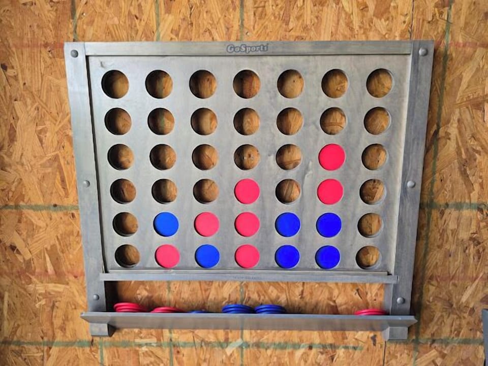 Giant size connect four - family fun