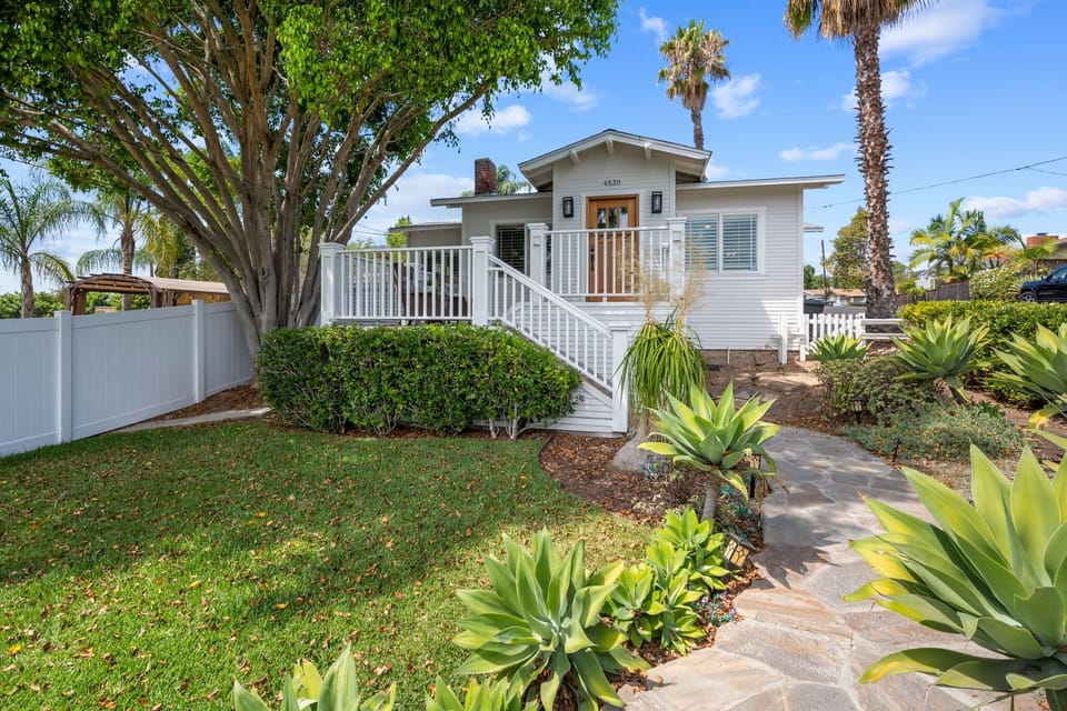 View from the front of this beautiful Rental: 