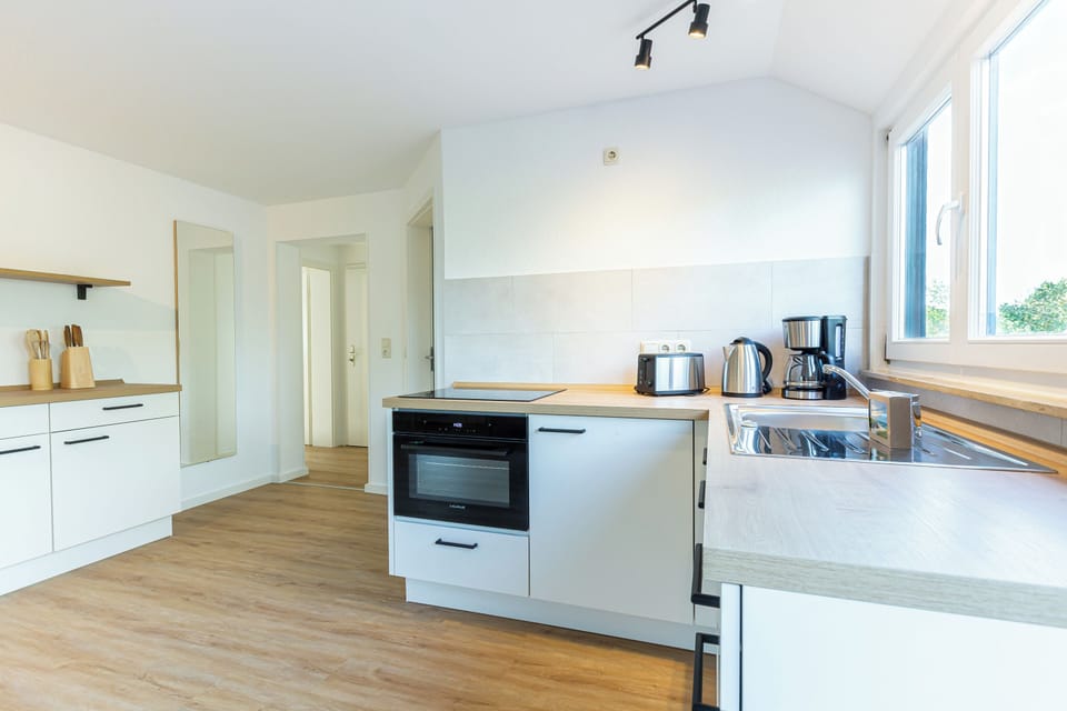 Modern Kitchen with Spacious Countertop