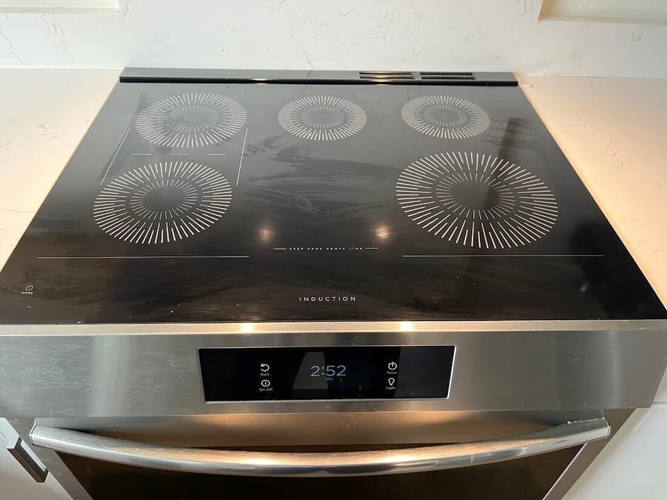 New induction stove
