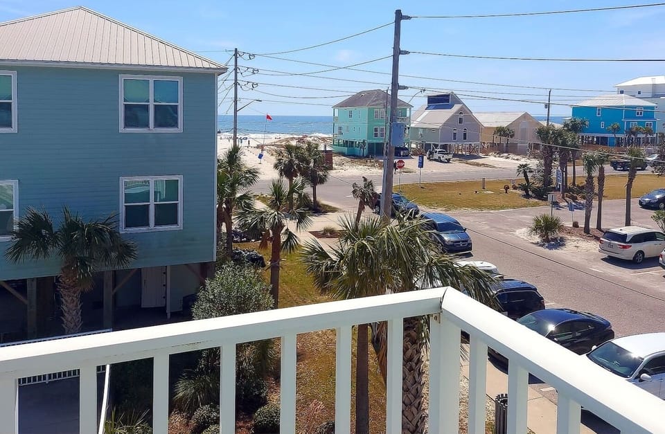 Beach View from Balcony