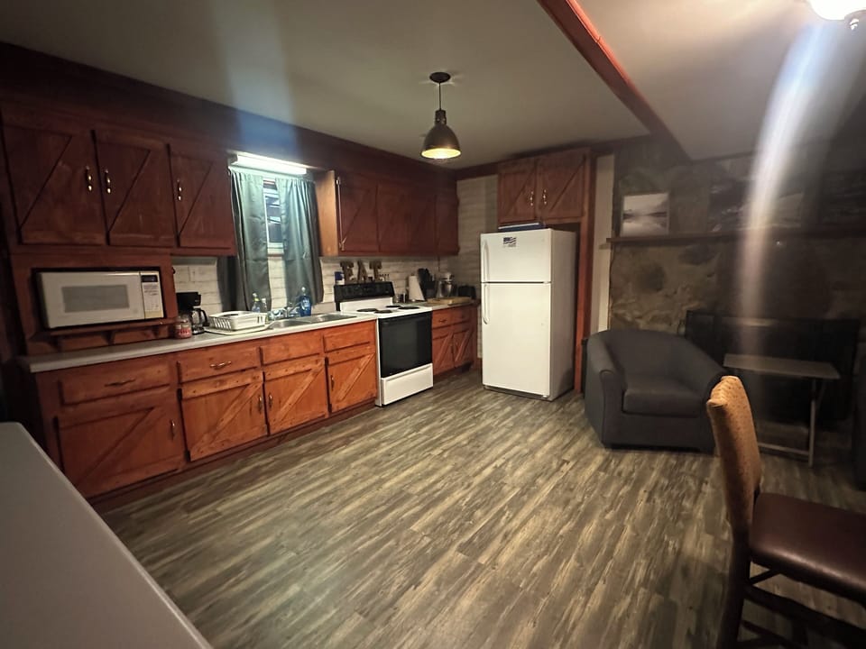 Fully equipped kitchen