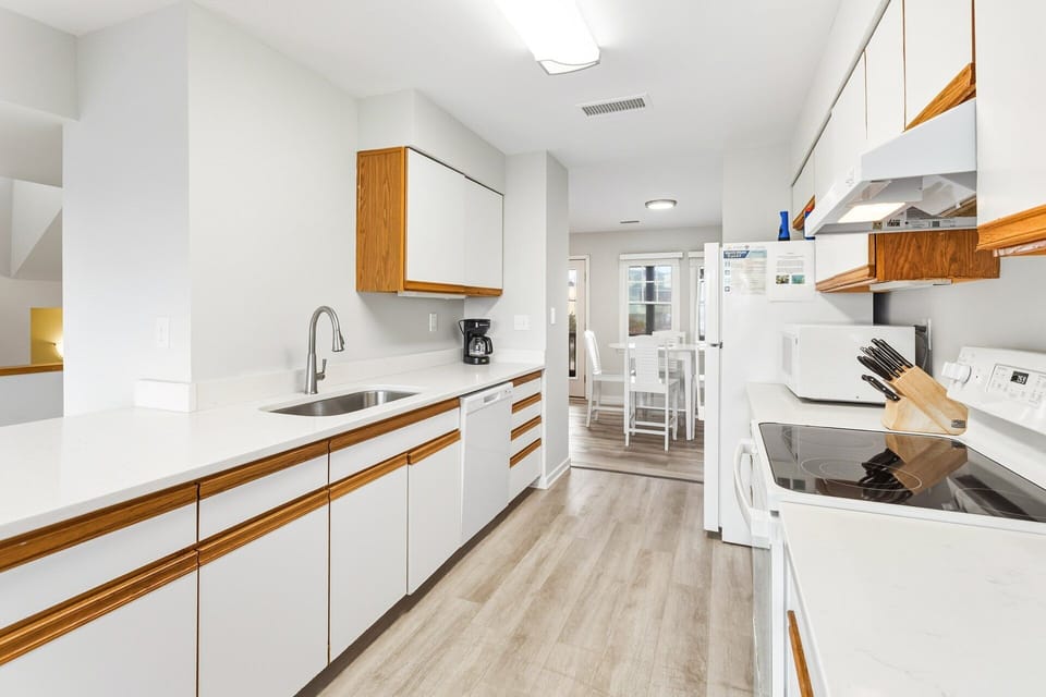 Kitchen – Fully equipped kitchen with everything needed for vacation cooking.
