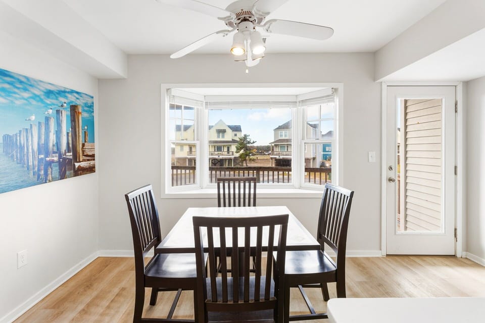 Game Table — Perfect for family game nights, puzzles, or remote work during your stay.