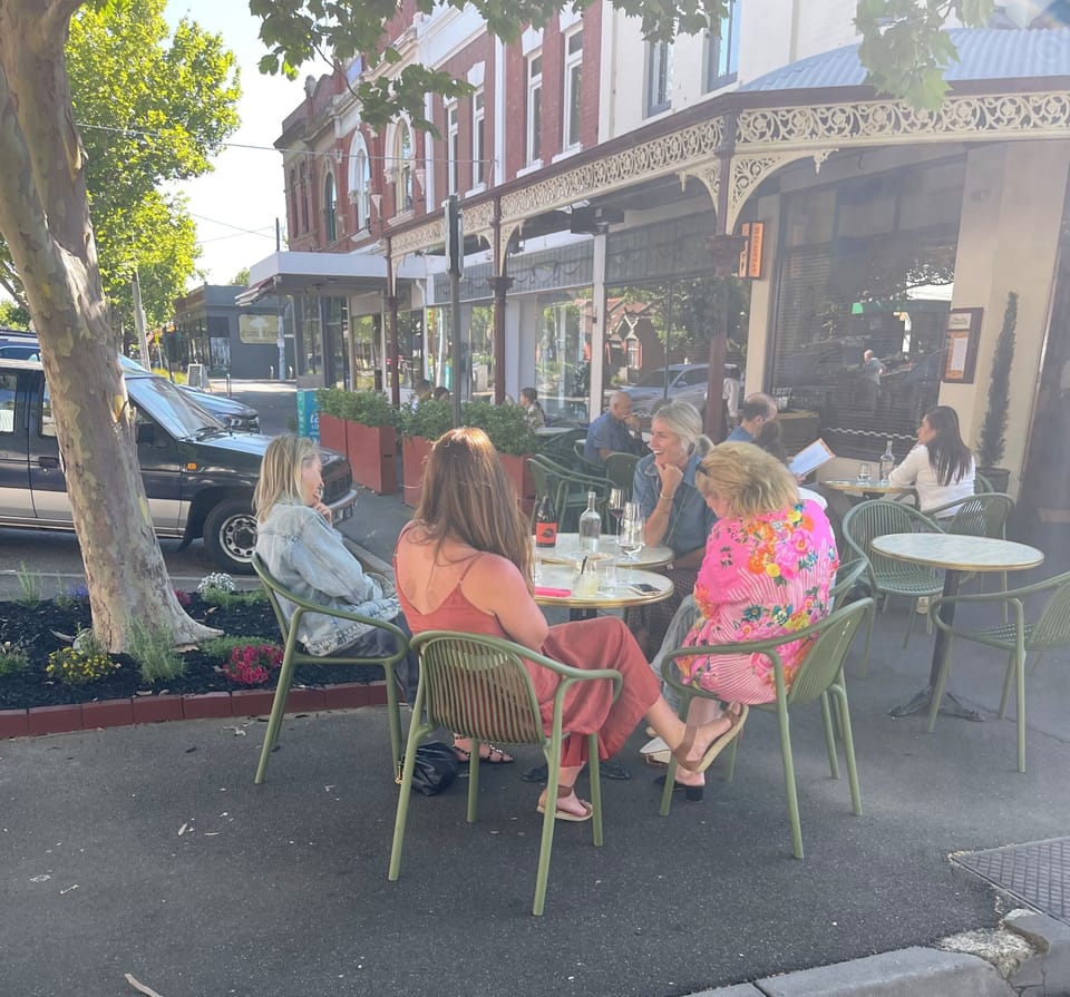 Outdoor dining