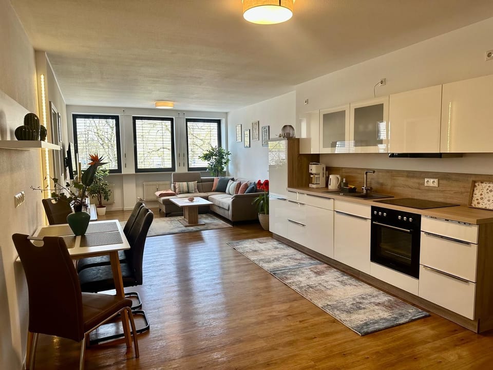 Cozy vacation apartment with two bedrooms in the heart of Schweinfurt Apartment in Schweinfurt
