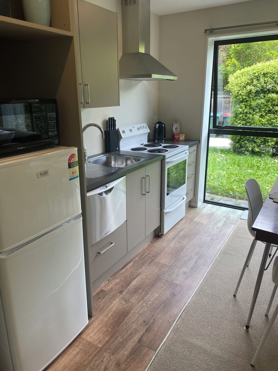 Kitchenette in living area