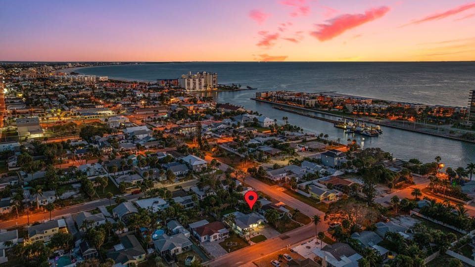 Plot twist: Paradise found. From a bird's-eye view, it's clear this is where you're meant to be.