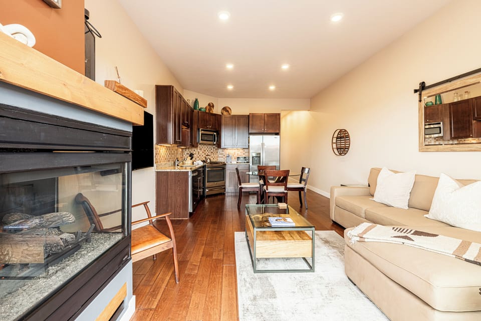 Kitchen and dining space