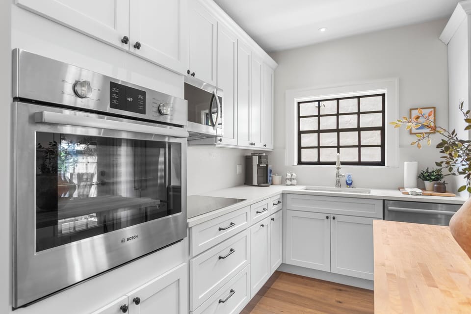 2025 renovated kitchen with stainless appliances