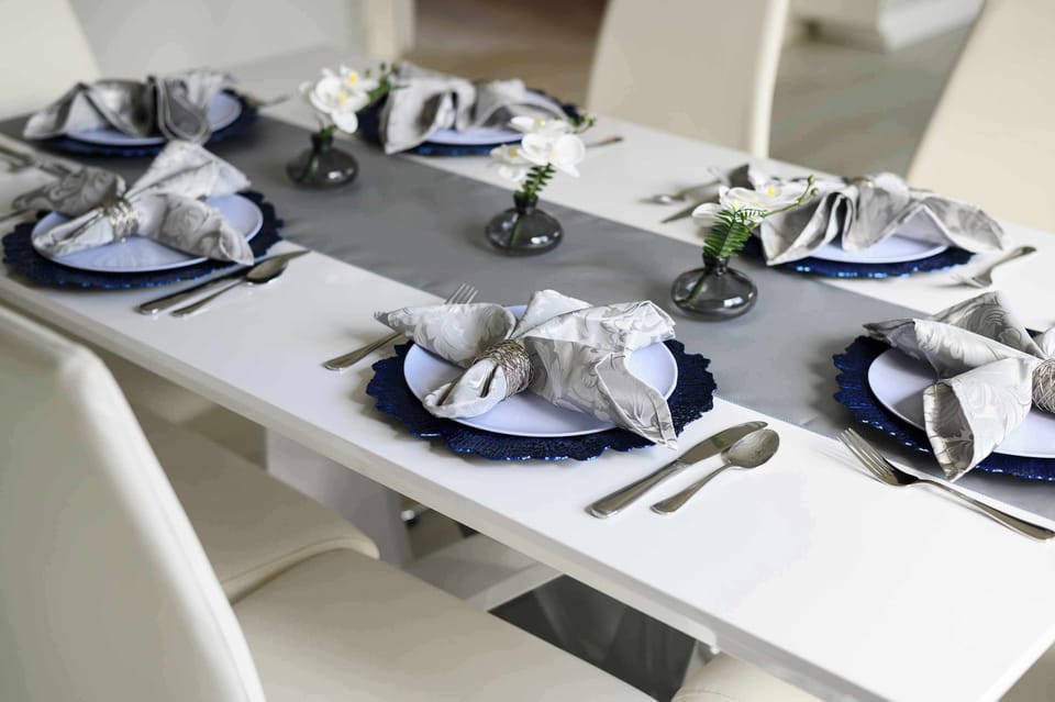 Enjoy the comfort of dining together — no waiting for tables or crowded restaurants.