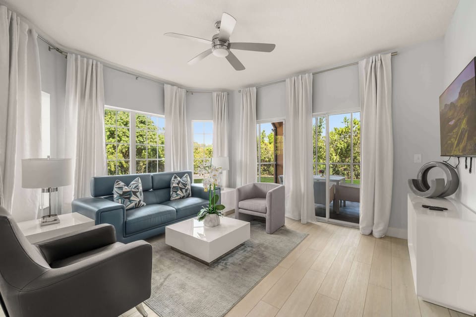 Spacious and inviting — the perfect place to relax after a magical day at the parks.