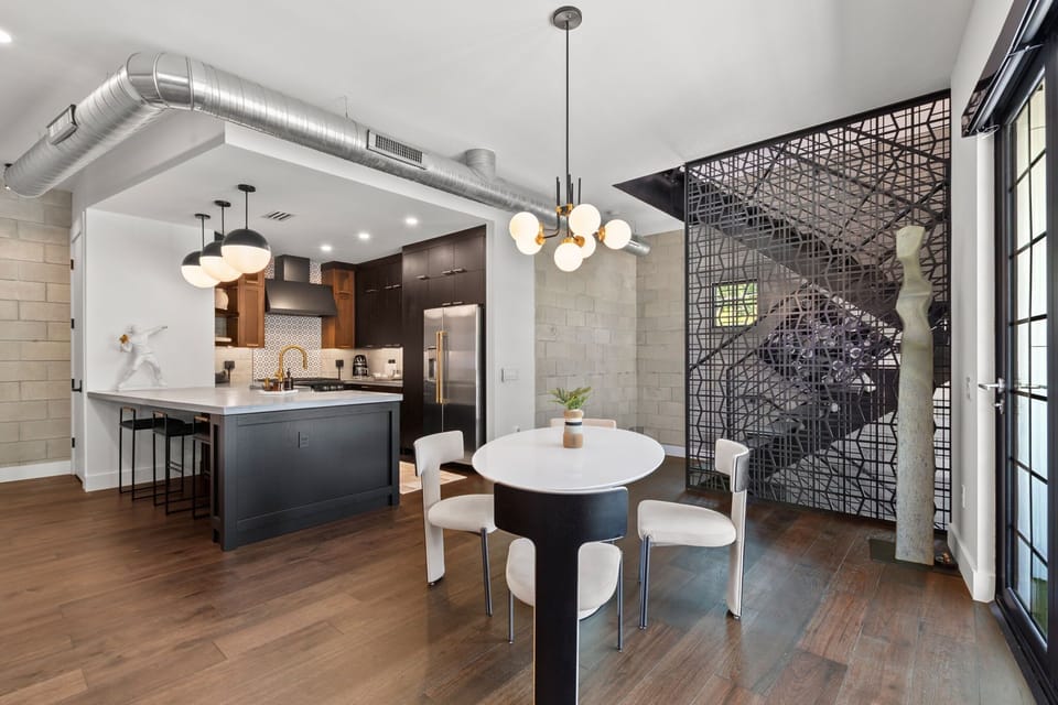 Take in the sunlight for a bright living space.