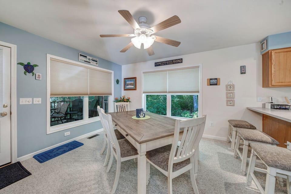 Dine in the comfort of Central AC in the Dining Area.