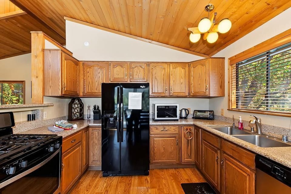 Kitchen Area with a Great View