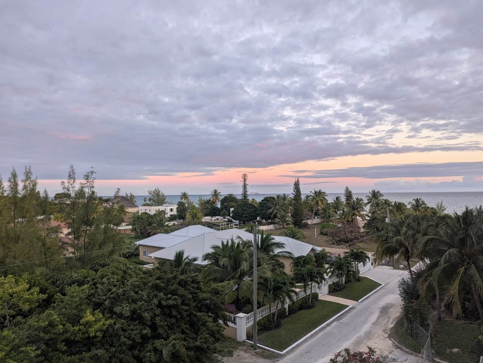 Evening on the balcony