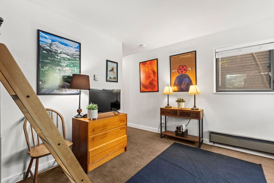Spacious lower level bunk room for the kid in all of us!