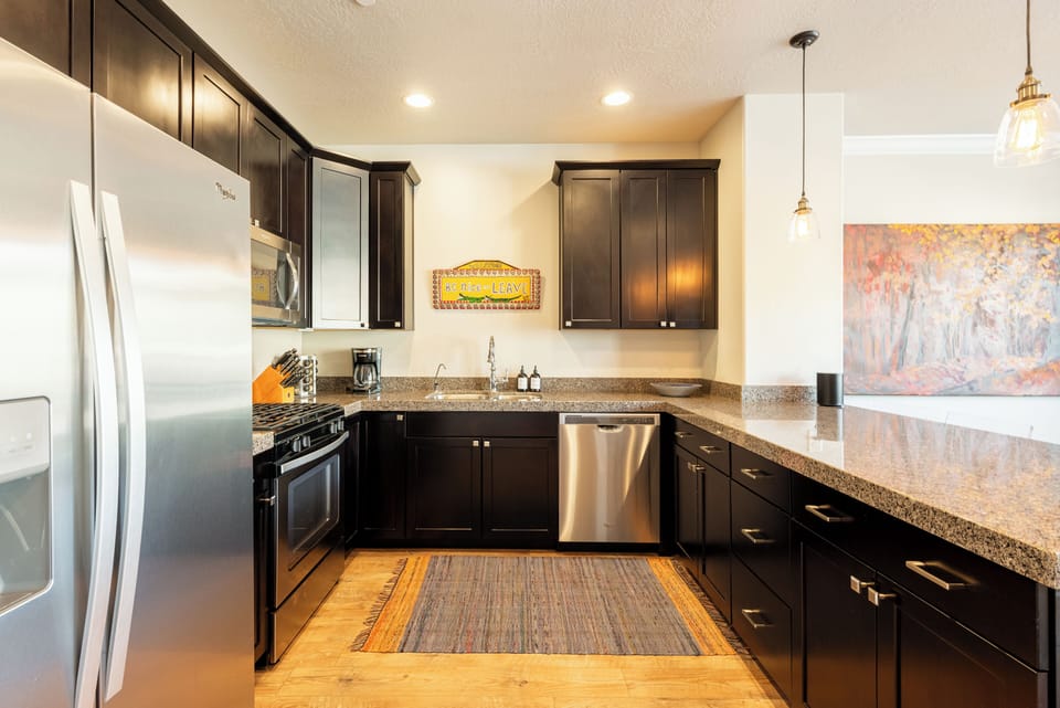 Fully equipped kitchen