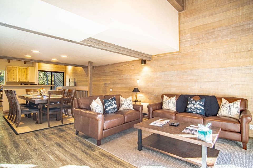 Open Concept Living area