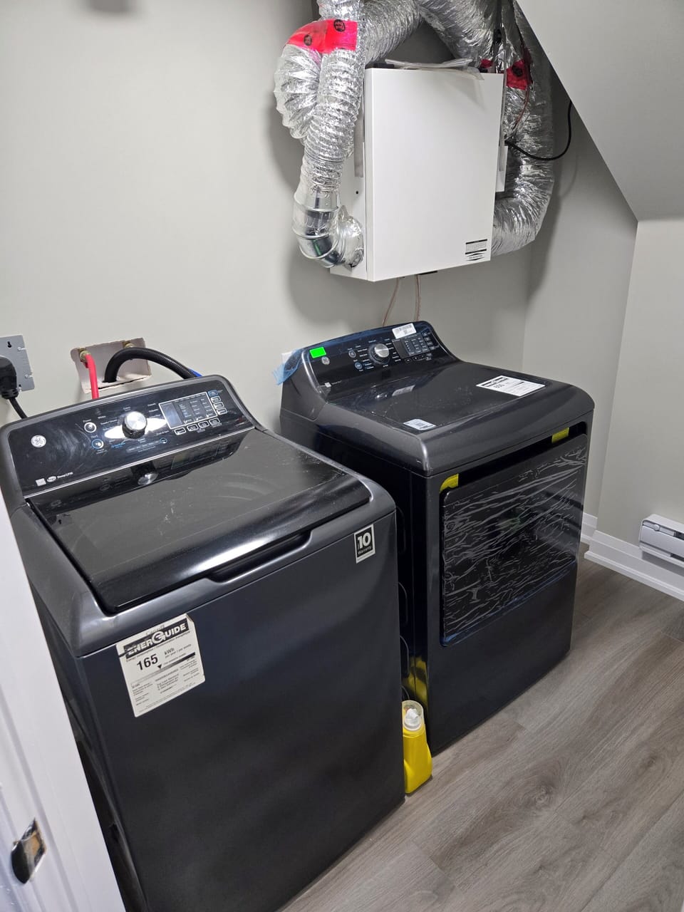 laundry with washer and dryer