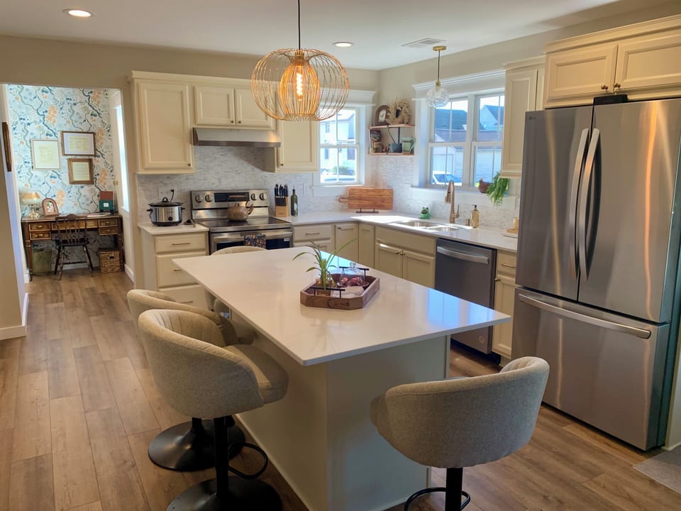 Open kitchen layout