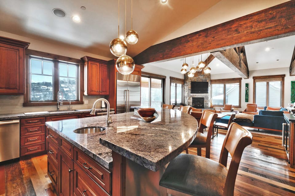Kitchen: Drip coffee maker, Nespresso, air fryer, Crockpot, blender, waffle maker, cooking utensils, tableware
