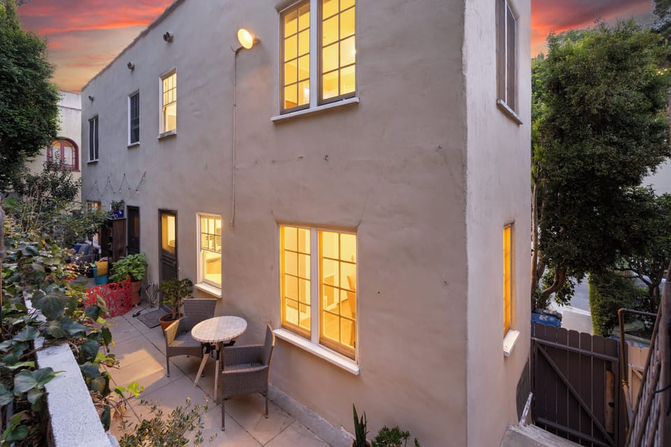 Enjoy your morning coffee or dine al fresco on the patio in the side yard.