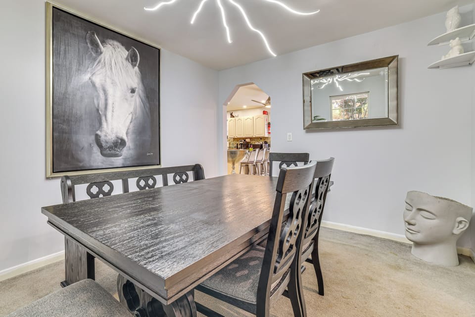 Dining Area | 1st Floor | Dishware/Flatware