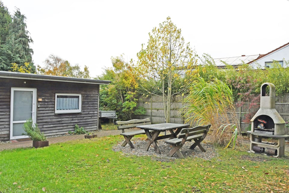 Quietly located apartment with terrace near the Strelasund Apartment hotel in Stralsund