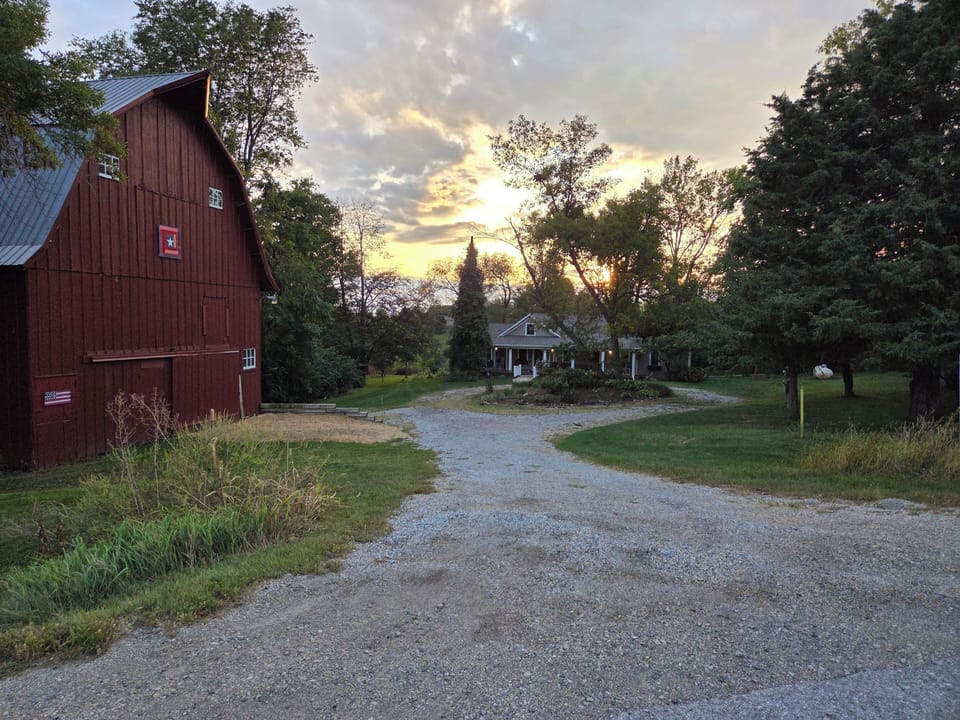 View from the highway
