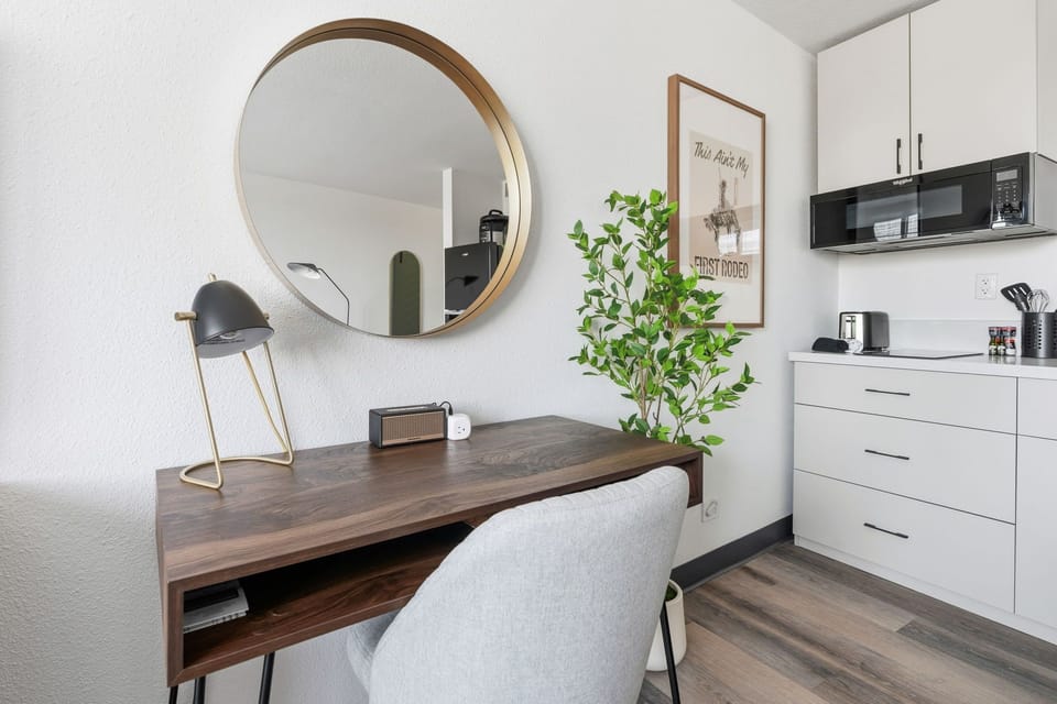 A simple, functional space for focused work.