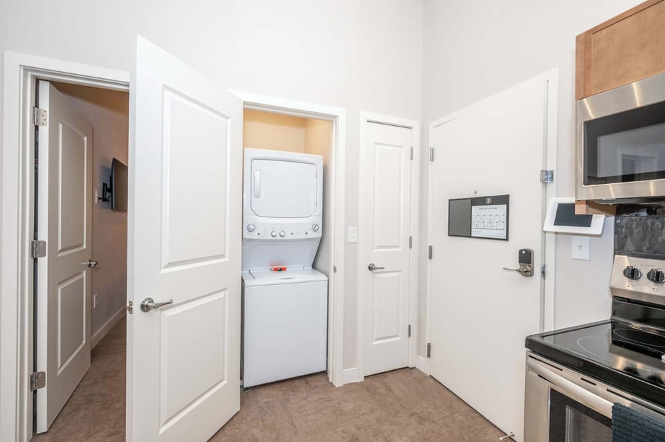 Private laundry is available for your stay​