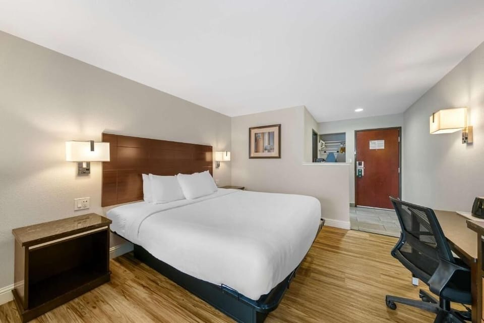 Bedroom. Interior and views may vary based on location and availability.