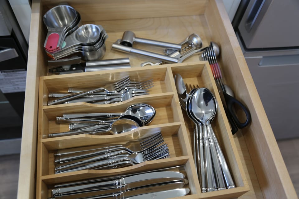 Premium Utensils and Prep Tools Ready for Your Stay