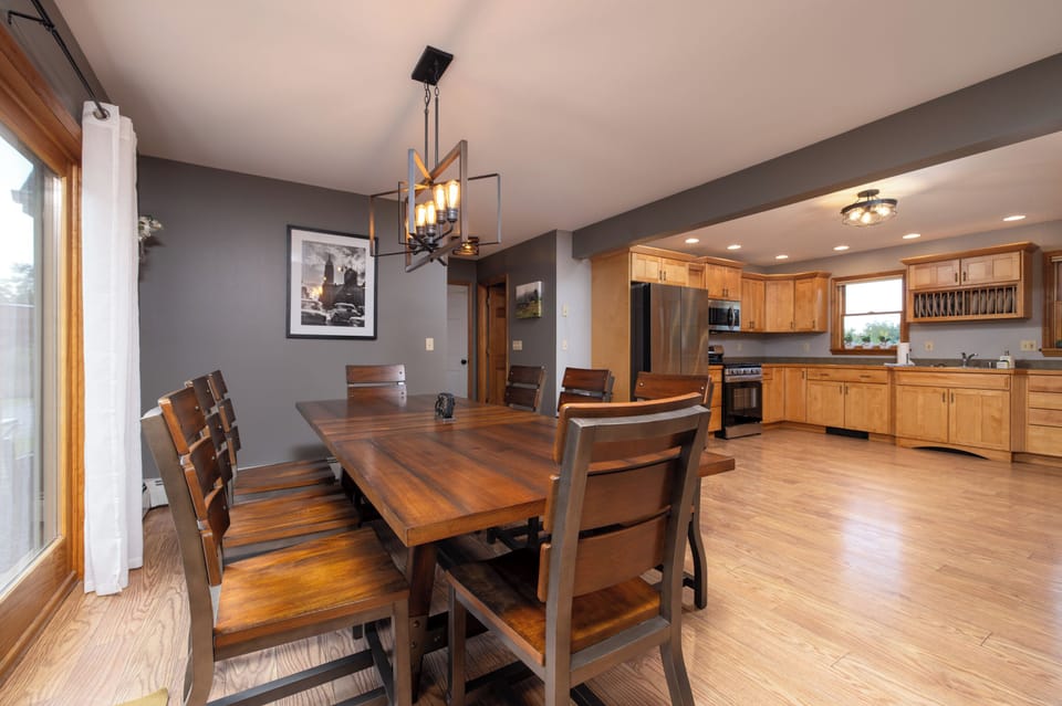 Dining Area with 8 Person Table 