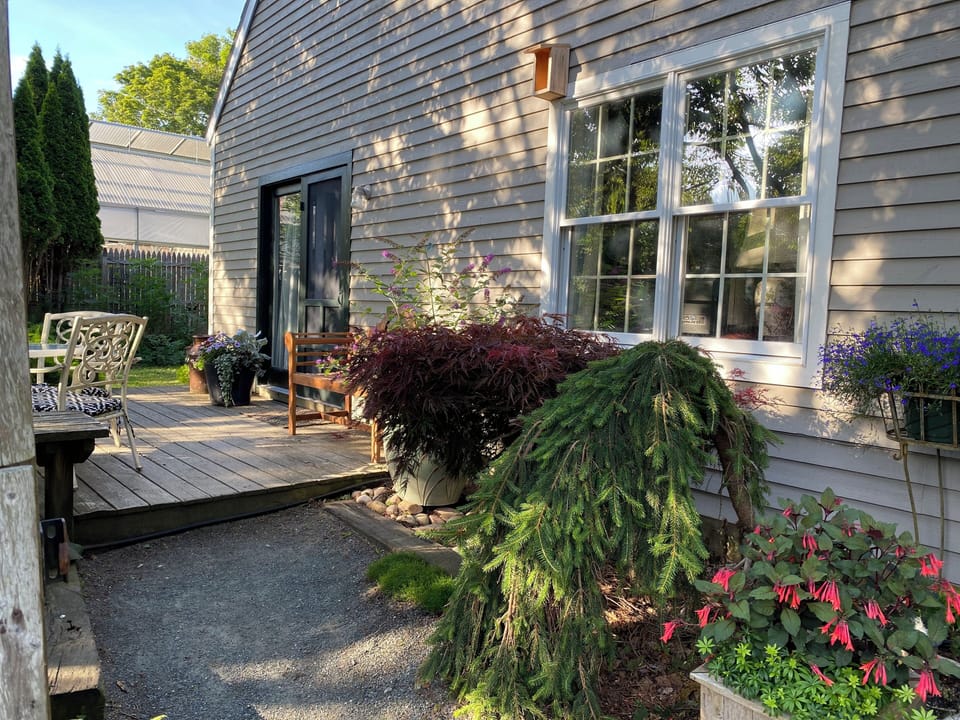 Entrance to house
