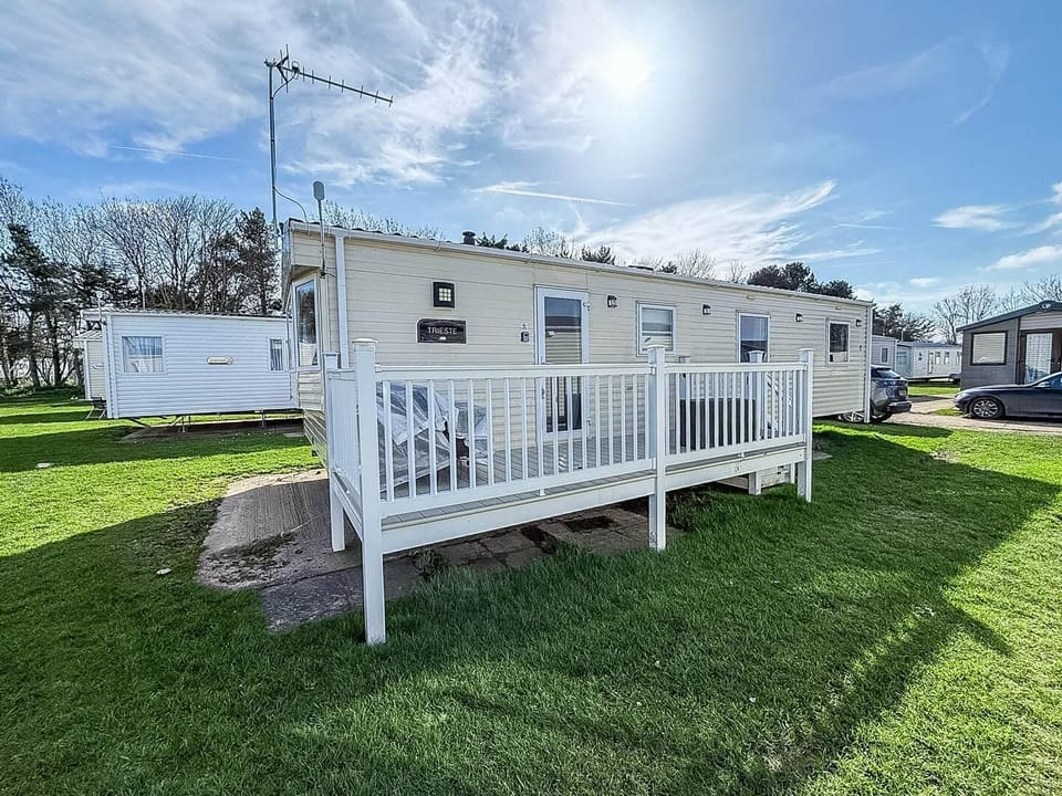 Spend summer evenings on the decking with a glass of something cold whilst the children paly on the grass.