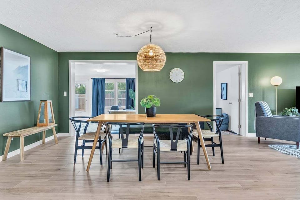 Enjoy gathering around the dining table for delicious meals and meaningful conversations!