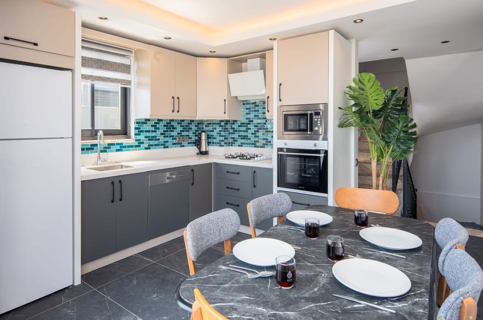 Kitchen with dining