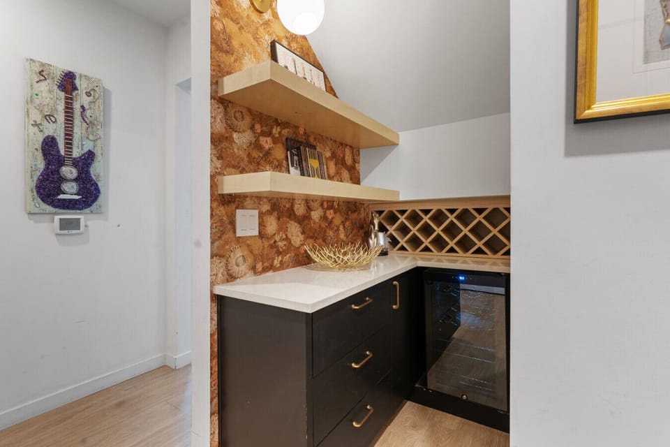 Cozy Wine & Beverage Nook