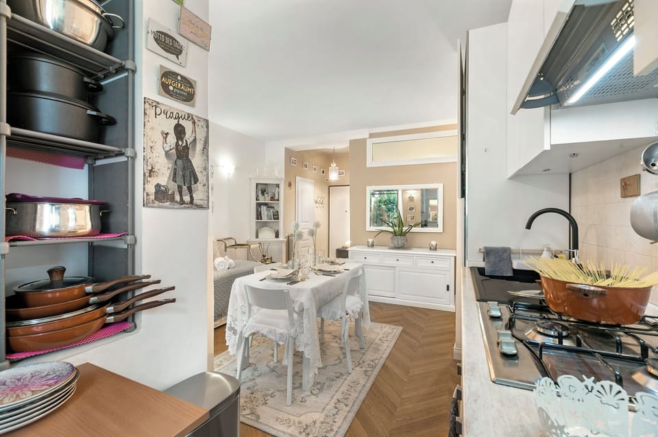 Kitchen and dining area