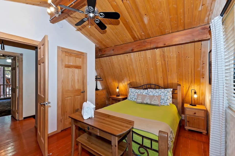 Cute Cabin with Fireplace and Private Patio in Big Bear Lake, California Cabin in Big Bear