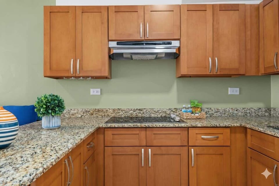 Modern kitchen to cook your favorite vacation meals.
