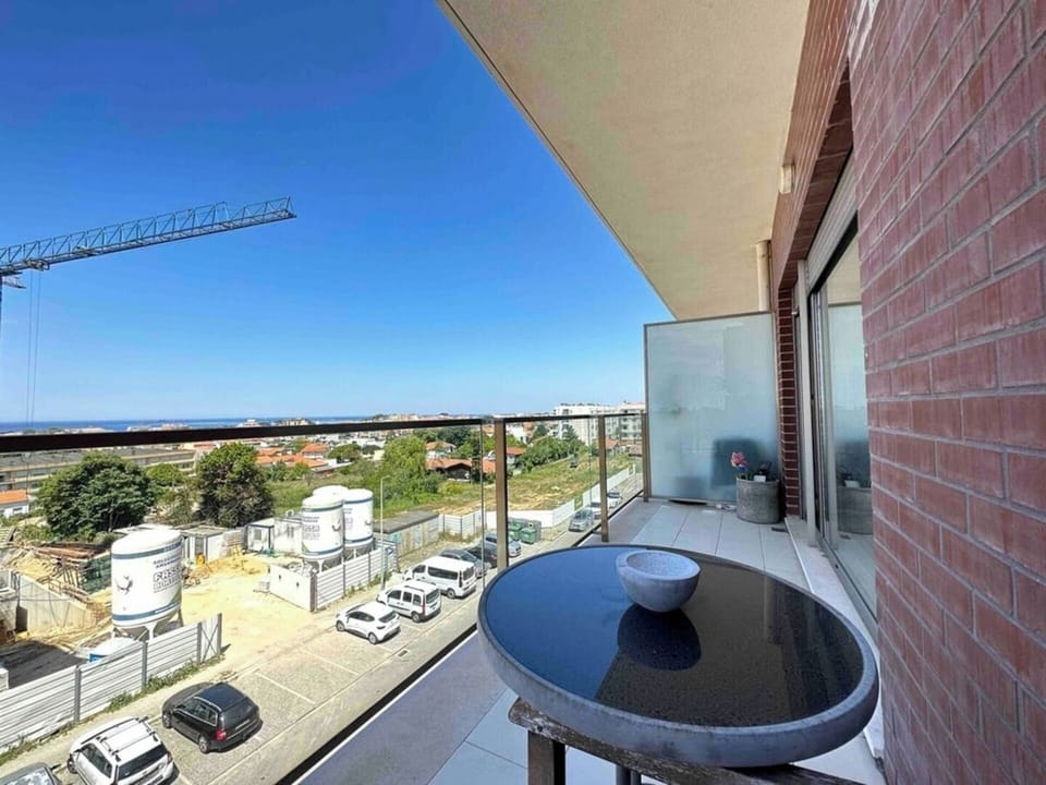 Vista mar da varanda