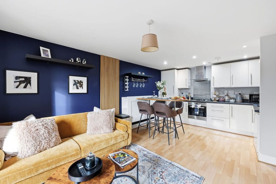 Enjoy a bright, open-plan living, dining, and kitchen area — perfect for relaxing, cooking, and dining together.