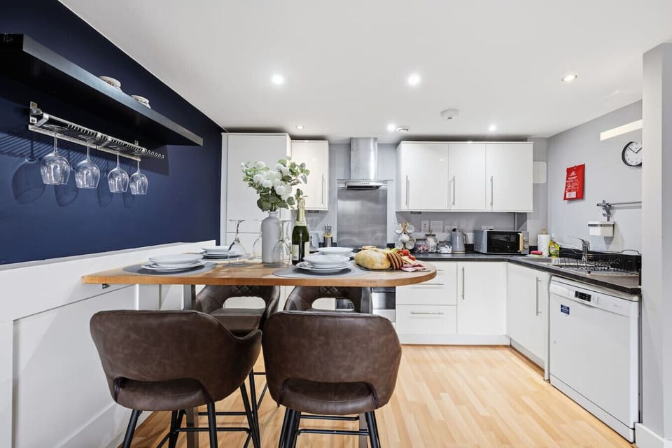 Enjoy a bright, open-plan living, dining, and kitchen area — perfect for relaxing, cooking, and dining together.